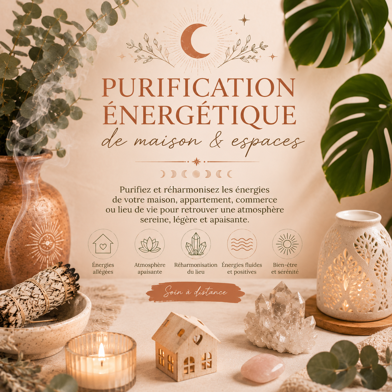 PURIFICATION ÉNERGÉTIQUE DE MAISON ET ESPACES