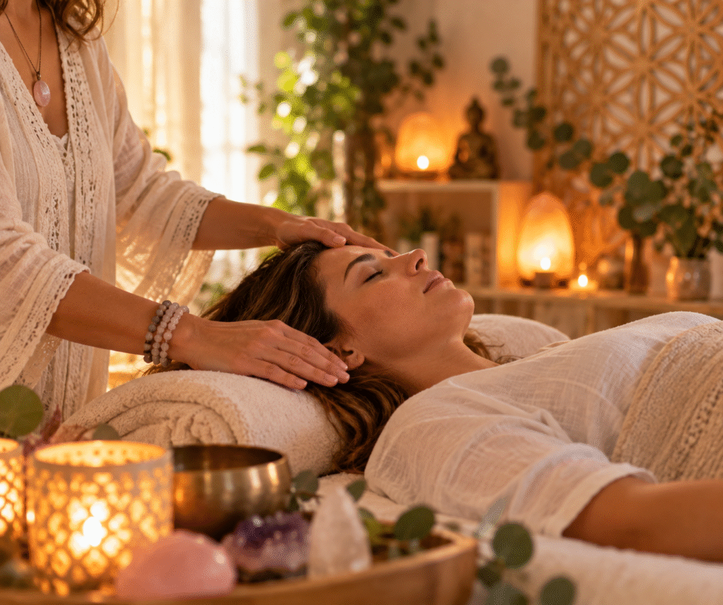 Séance de relaxation énergétique Access Bars et Body Process