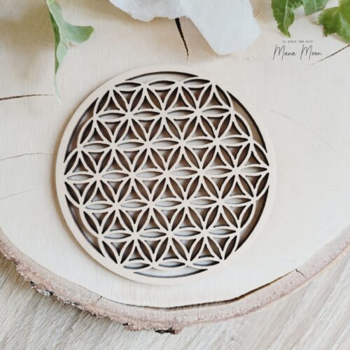 FLEUR DE VIE EN BOIS