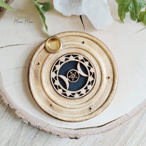 PORTE ENCENS ROND TRIPLE LUNE