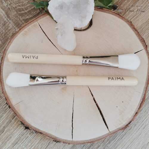 pinceau pour masque visage en bois de tilleul et fibres synthétiques Virol Vegan