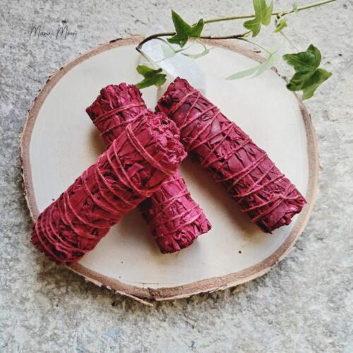 Fagot de sauge sang de dragon 30g – purification énergétique et protection spirituelle