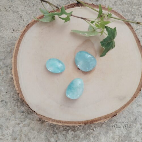 pierre roulée aigue-marine 10-20g lithothérapie