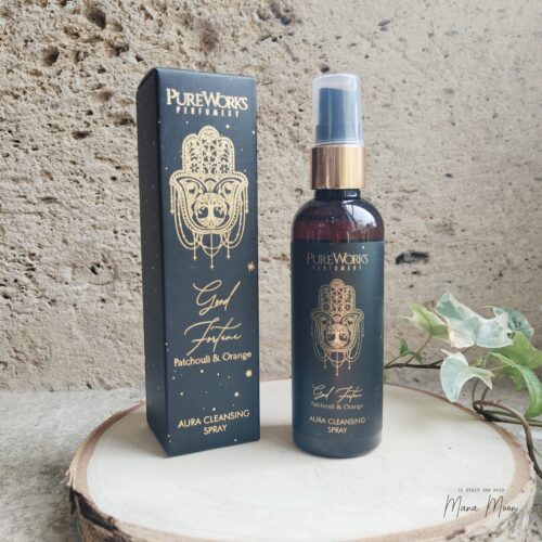 Spray d’ambiance ésotérique Good Fortune – patchouli et orange – 100 ml