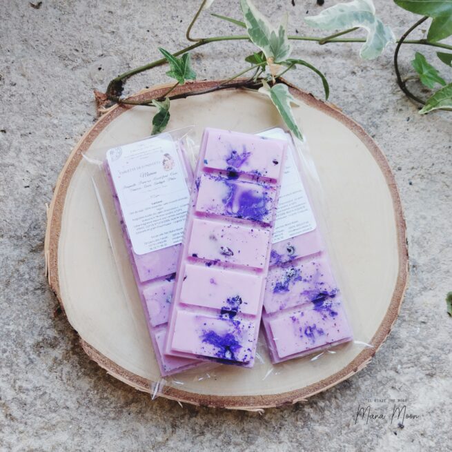 Tablette de fondant parfumé d’intention Maman fruité et ambré – Mana Moon