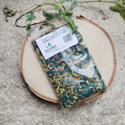 encens en grains Notre Dame de Lourdes spirituel purification protection