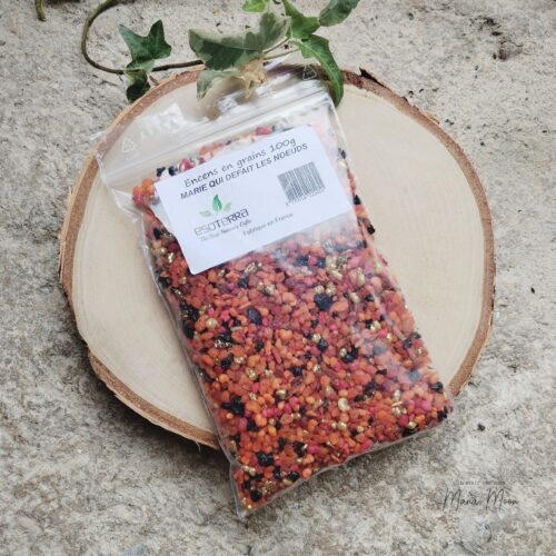 résine Marie défaits les nœuds, encens spirituel, libération énergétique, déblocage, rituel purification