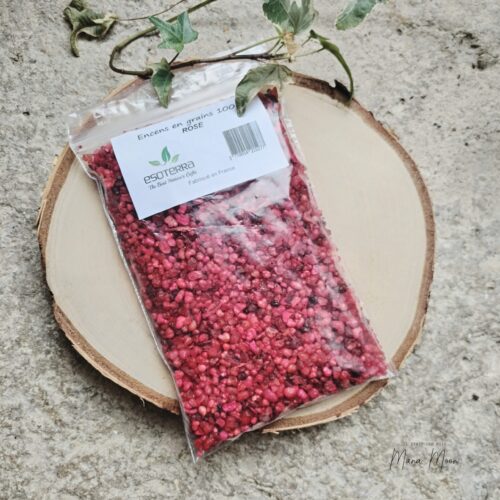 encens en grains Rose Mystique amour harmonie spiritualité