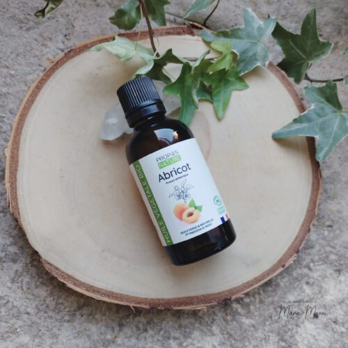 Huile végétale d’abricot BIO en flacon de 50ml