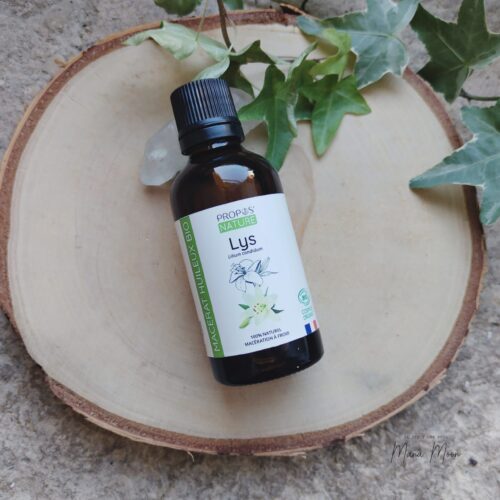 Macérât huileux de lys bio 50 ml en flacon