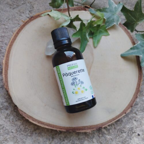 Macérât huileux de pâquerette BIO – flacon 50ml raffermissant naturel