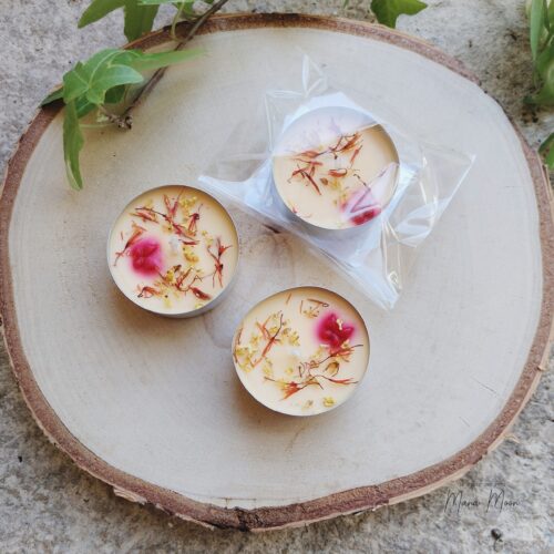 Chauffe-plats parfumés artisanaux – senteur fruitée goyave citron – Collection Été – Bougies naturelles Il était une fois Mana Moon