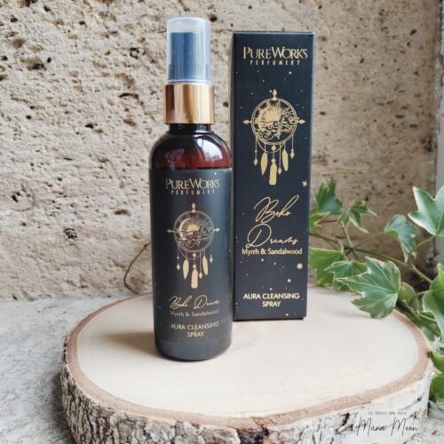 Parfum d’Ambiance Purifiant Boho Dreams – Flacon spray 100 ml – Myrrhe et Bois de Santal
