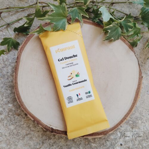 gel douche en poudre à diluer PIMPANT parfum vanille gourmande 250 ml