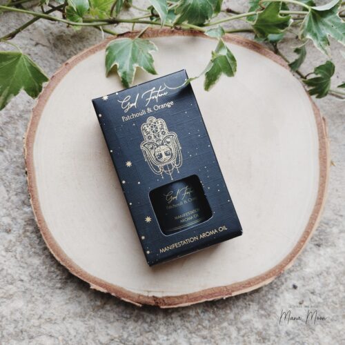huile parfumée Good Fortune – patchouli et orange – énergie d’abondance et de réussite
