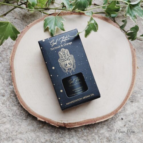 huile parfumée Good Fortune – patchouli et orange – énergie d’abondance et de réussite