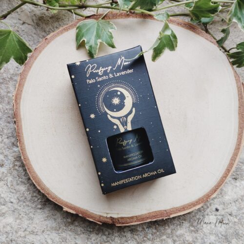 huile parfumée Purifying Moon – Palo Santo et lavande – ambiance zen et apaisante