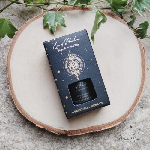 huile parfumée Eye of Providence – sauge et thé blanc – purification et protection