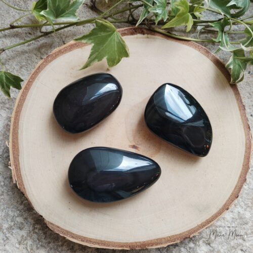 galets d'obsidienne oeil céleste