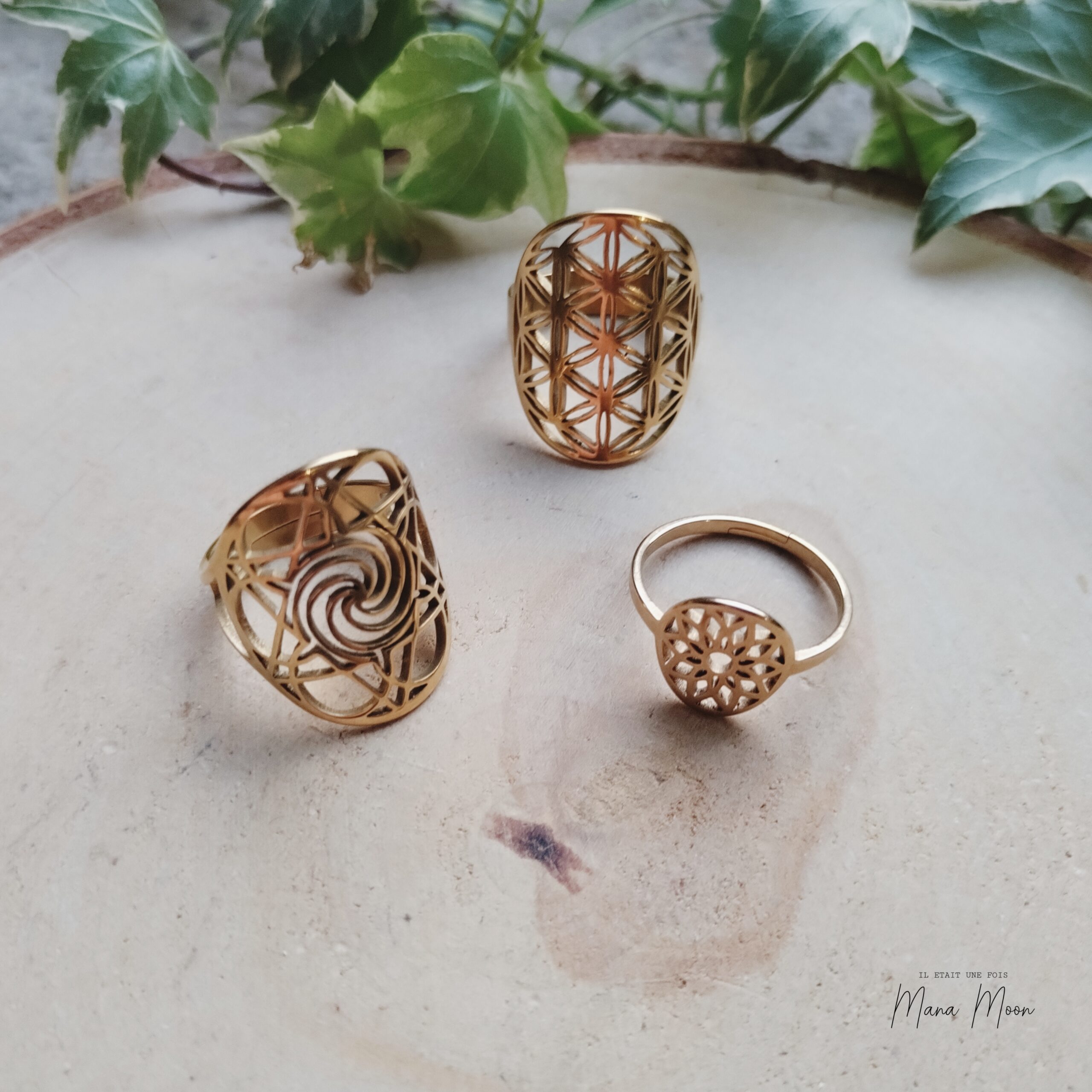 InCollage_20251216_170924839 bague en acier inoxydable paqué, 3 modèles disponibles