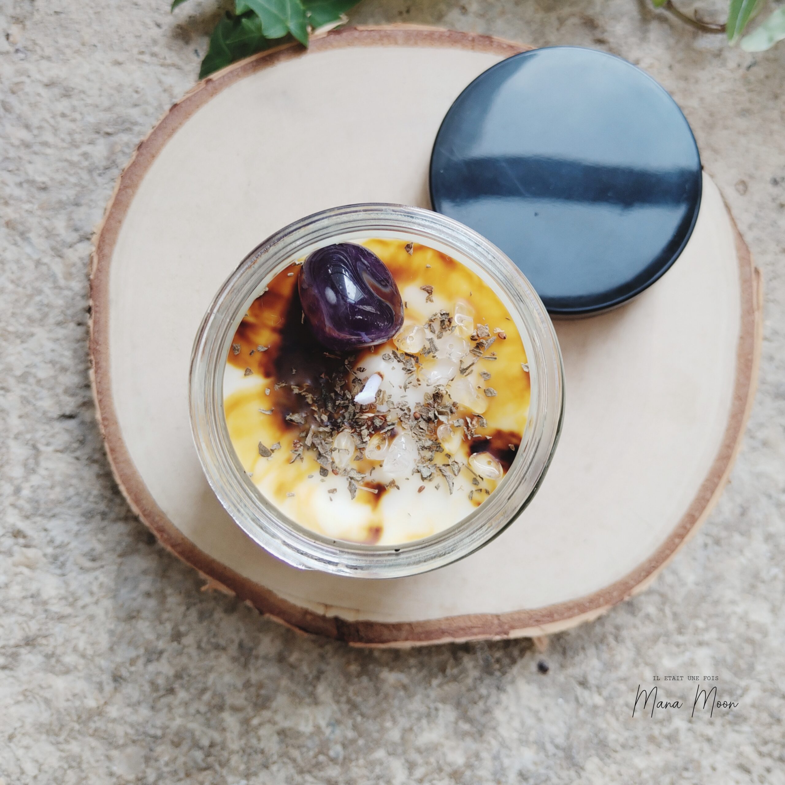 BOUGIE D'INTENTION PARFUMÉE "IMBOLC 2026" – Image 2