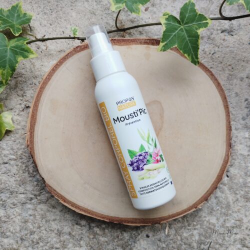Spray anti moustique bio 100ml Mousti Pic aux huiles essentielles naturelles