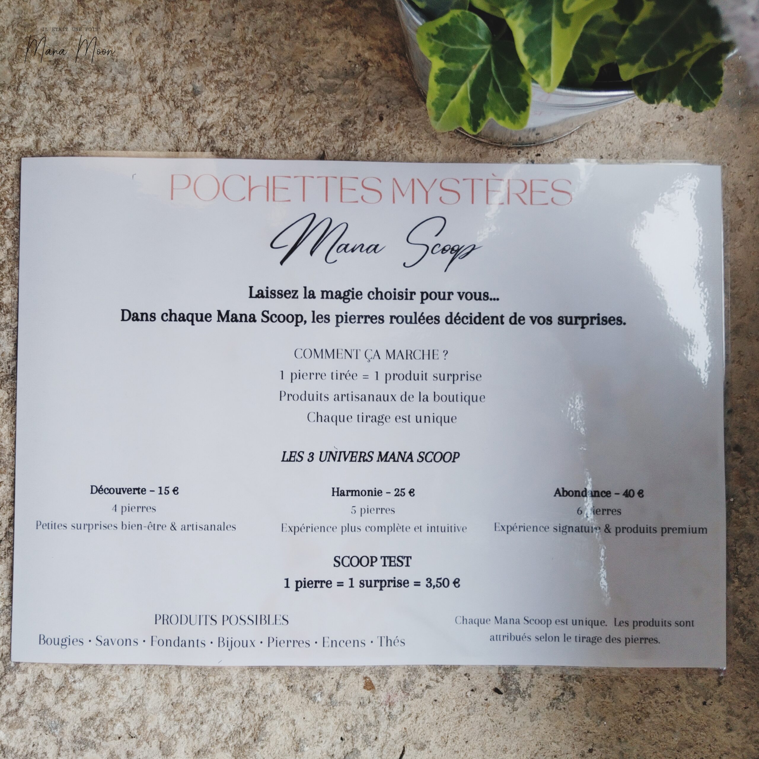 MANA SCOOP - POCHETTE MYSTÈRE – Image 2