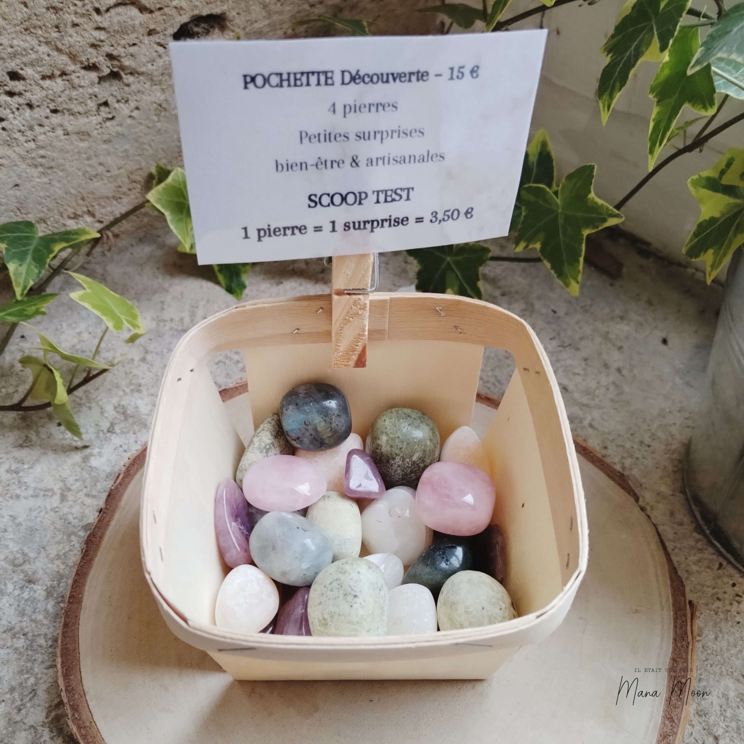 Mana scoop - pochette mystère. Une pierre tiré = une surprise
