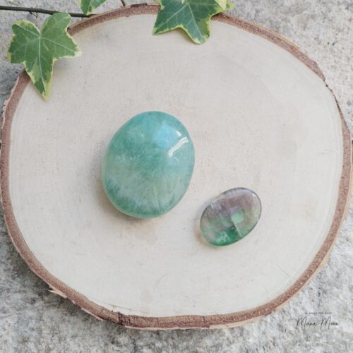 Fluorite galet et pierre anti stress