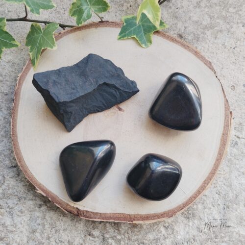 Shungite pierre naturelle – protection, purification et ancrage énergétique