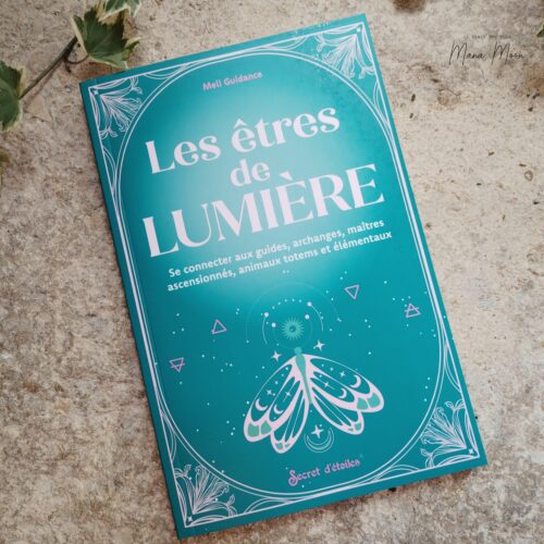Livre Les Êtres de Lumière de Meli Guidance consacré à la canalisation, aux guides spirituels, aux archanges et à la communication avec l'invisible.