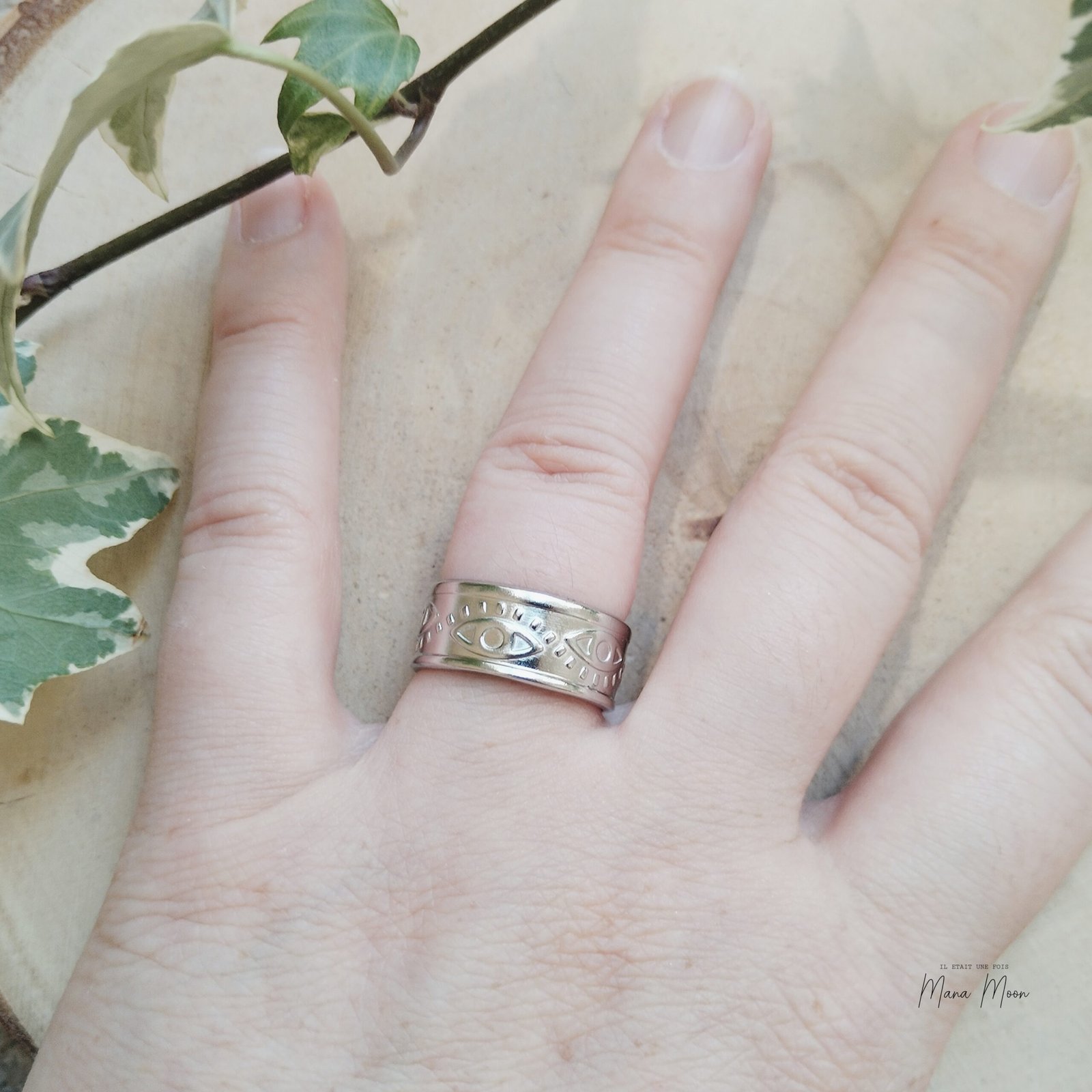 BAGUES EN ACIER INOXYDABLE OR OU ARGENT – Image 14