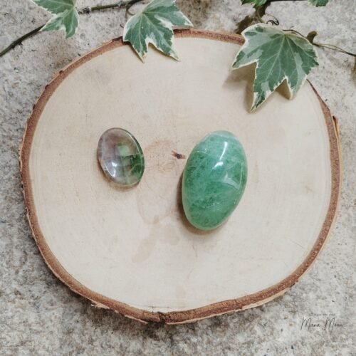 Fluorite galet et pierre anti stress