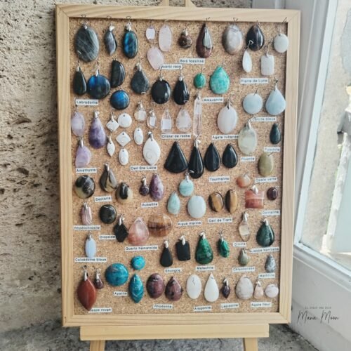 Pendentifs en pierres naturelles