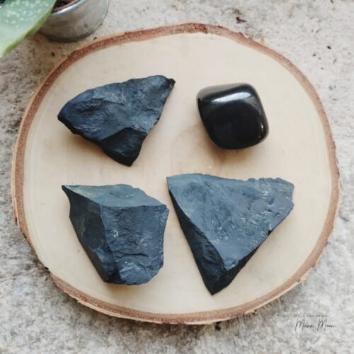 Shungite pierre naturelle – protection, purification et ancrage énergétique