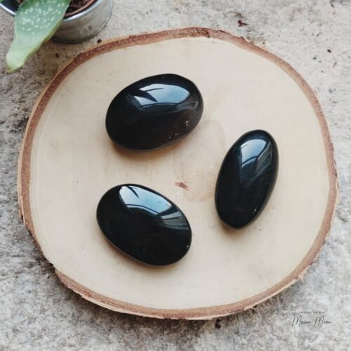 galets d'obsidienne oeil céleste