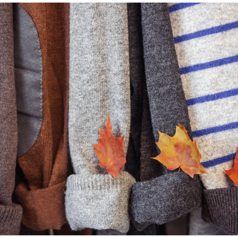 Vêtements suspendus pour un vide-dressing seconde main
